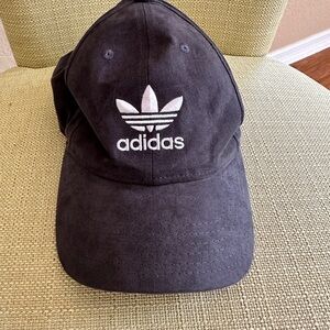 Adidas Dark Gray Cap with White Logo